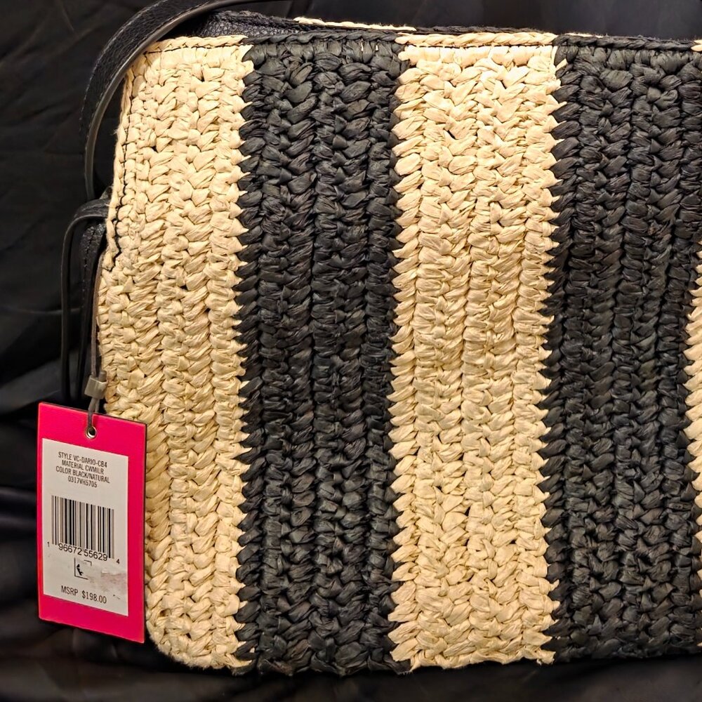 Vince Camuto Dario Straw Crossbody - Picture 5 of 9